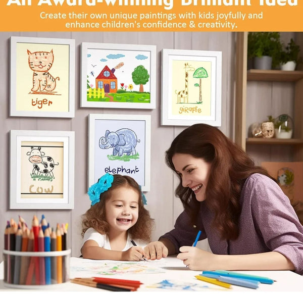 MoomiFrame™ – Swap & Showcase Kids’ Art Frame