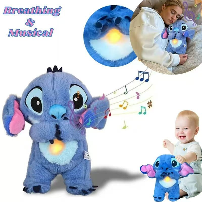 Sleepy Stitch – The Breathing Plush Buddy