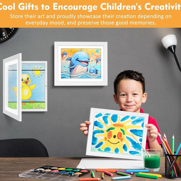 MoomiFrame™ – Swap & Showcase Kids’ Art Frame