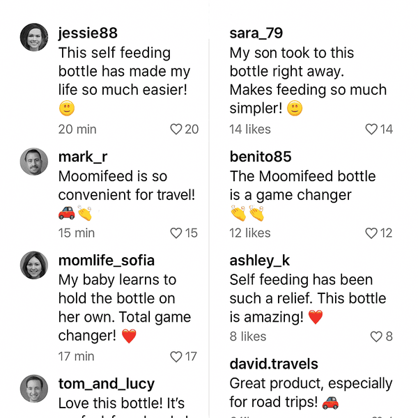 MoomiFeed™ Self-Feeding Bottle