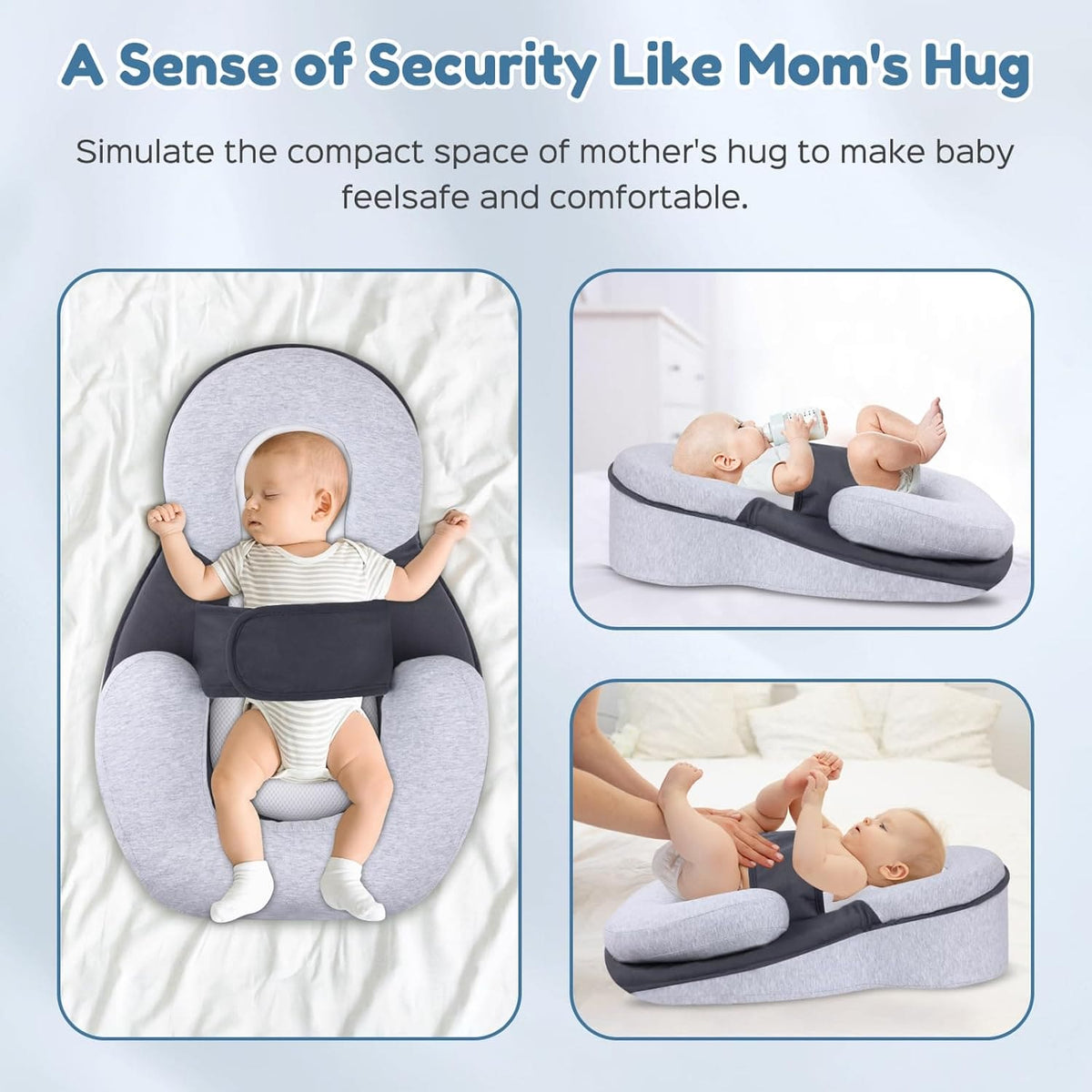 MoomiNest™ Anti-Colic Baby Bed