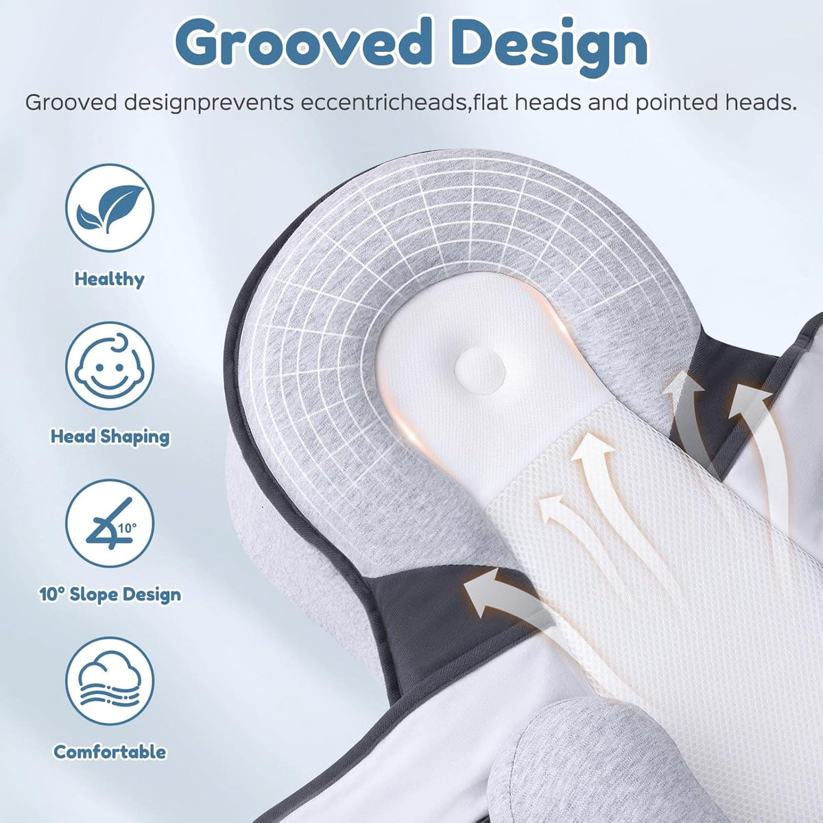 MoomiNest™ Anti-Colic Baby Bed