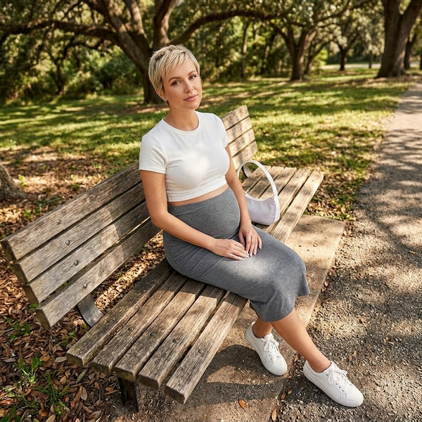 The Everyday Maternity Skirt