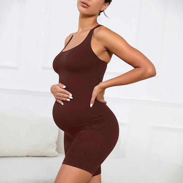 Criss-Cross Comfort Maternity Romper