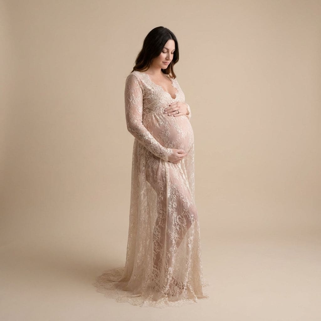 The Noir Lace Gown