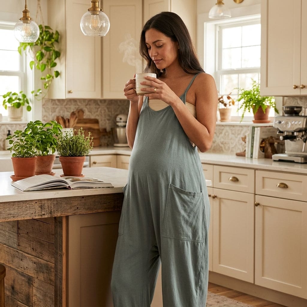 Relaxed Fit Romper - Maternity & Postpartum