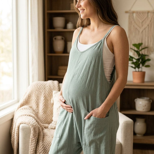 Relaxed Fit Romper - Maternity & Postpartum