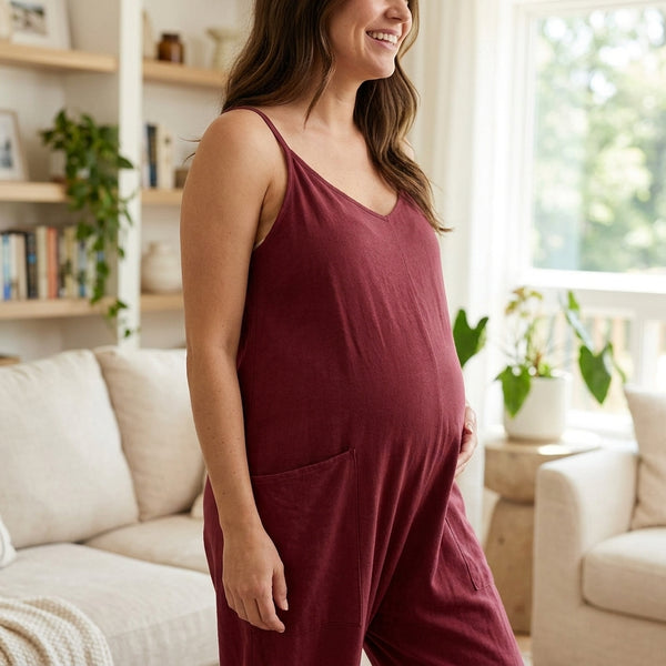 Relaxed Fit Romper - Maternity & Postpartum