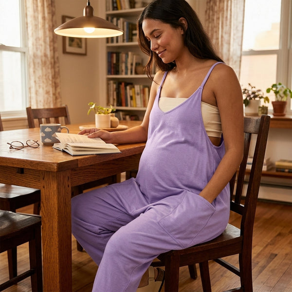 Relaxed Fit Romper - Maternity & Postpartum