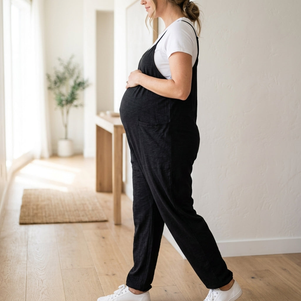 Relaxed Fit Romper - Maternity & Postpartum
